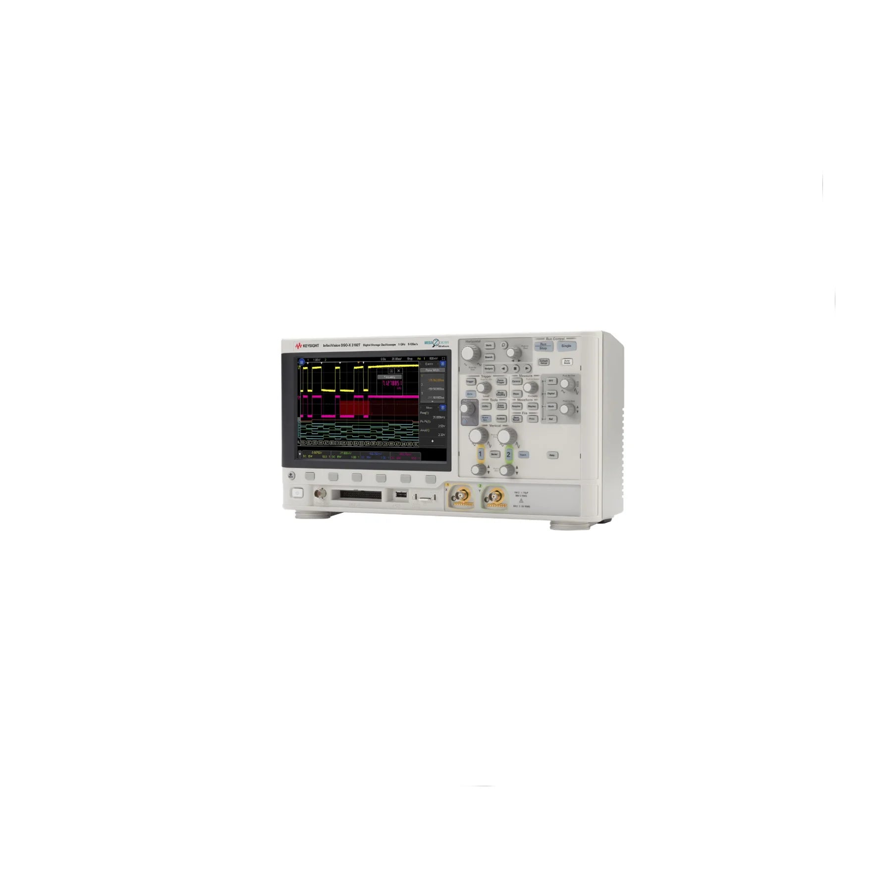 Keysight DSOX3102T Oscilloscope: 1 GHz, 2 Analog Channels