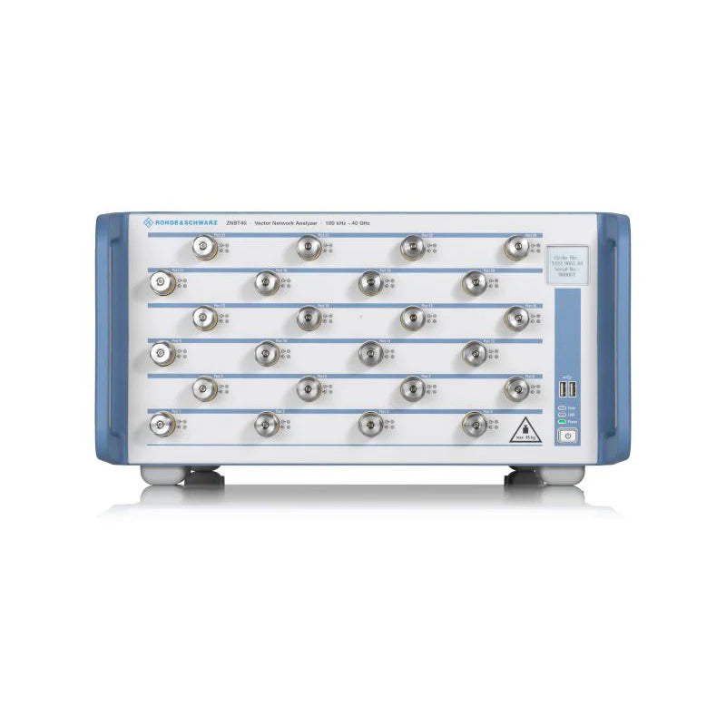 Rohde&Schwarz TTLTES R&S-ZNBT 8 to 24 Ports Vector Network Analyzer with Frequency Range of 100 kHz to 40 GHz