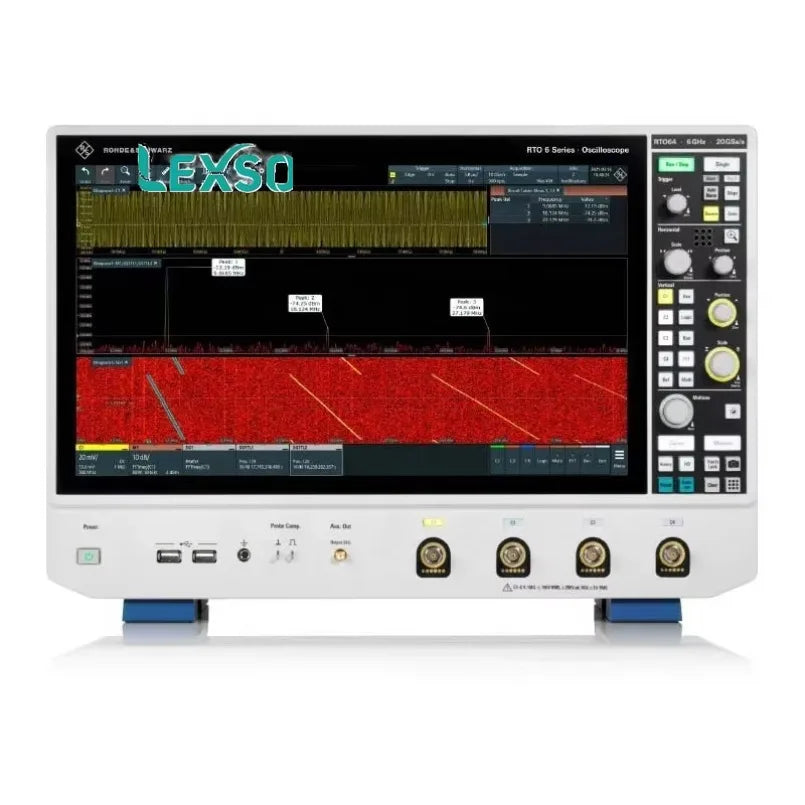 Rohde & Schwarz RTO64 Oscilloscope 100MHz 1 Million Waveforms Per Second lexso