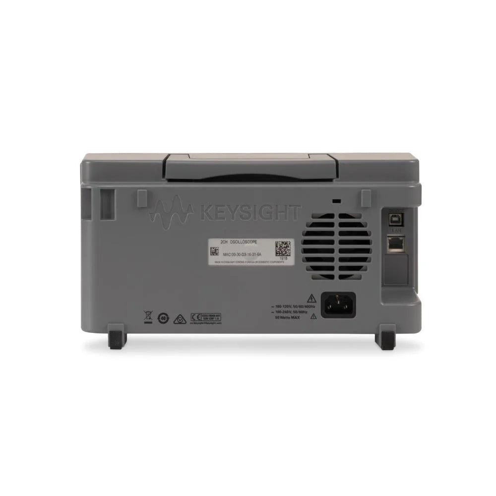 Keysight Edux1052A 50Mhz 2-Channel Digital Oscilloscope