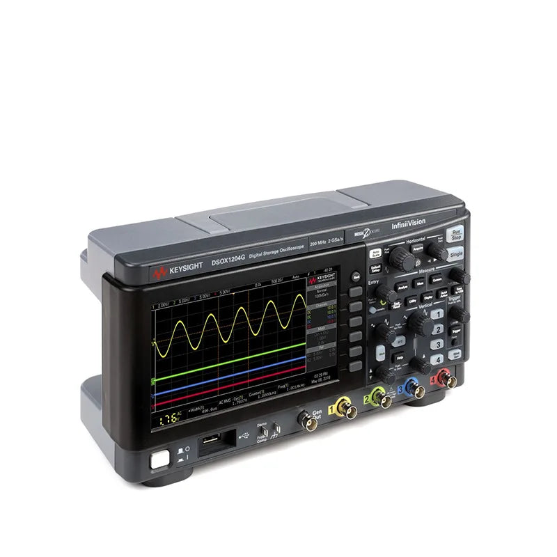 Keysight DSOX1204G Digital Oscilloscope Dual/ Four-Channel for Accurate Measurement & Analysis of Instruments