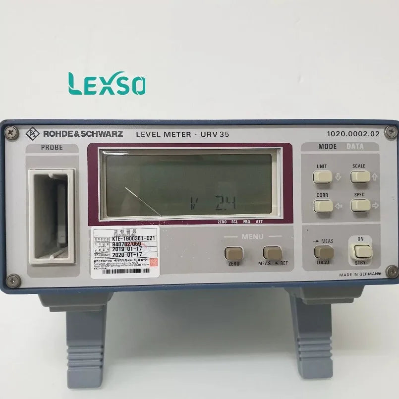 R&S Rohde & Schwarz URV35 Level Meter, DC-26.5GHz Level Meter    lexso