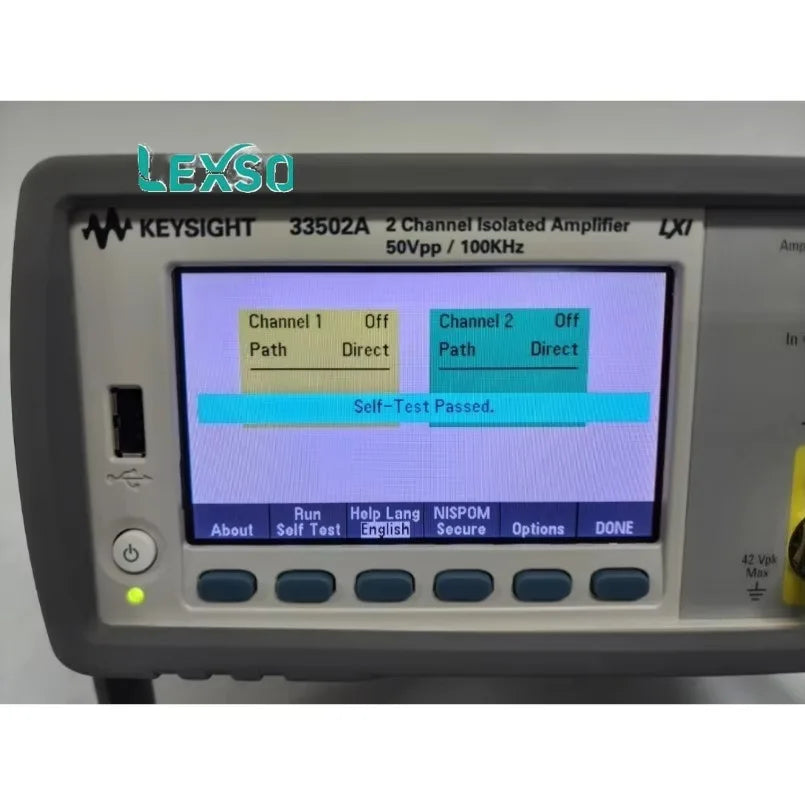 used KEYSIGHT/Agilent 33502A Isolated Amplifier, 2 Channel   lexso