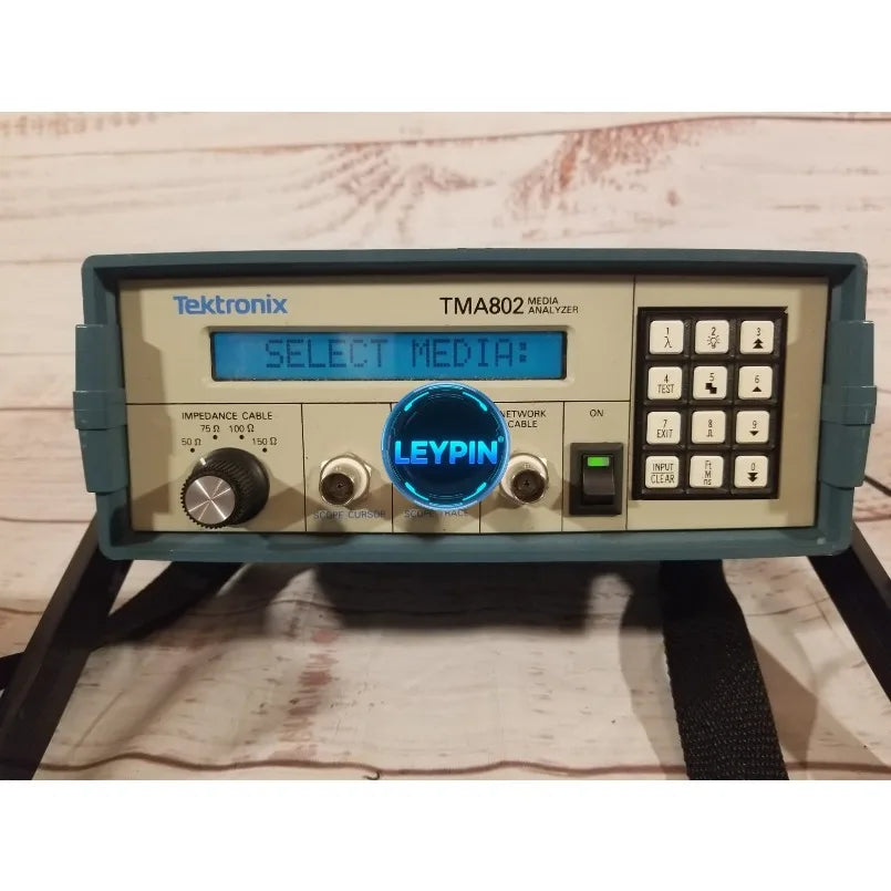 Tektronix TMA802 Numeric keypad Handheld Media Analyser - With Accessories    ytdi