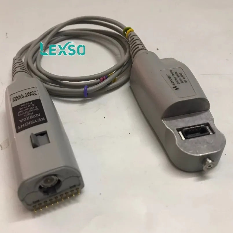 Keysight N2820A AC/DC Current Probe (2-Channel), 3 MHz, 50 UA, 86 DB, 500 kHz   lexso