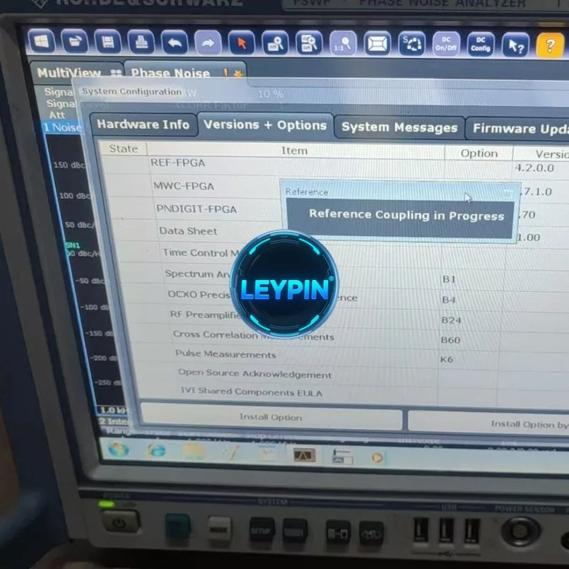 Used Rohde & Schwarz R&S FSWP Phase Noise Analyzer and VCO Tester FSWP26 1 MHz - 26.5 GHz Tested