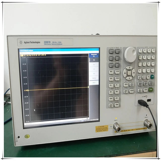 Used Agilent E5061B Vector Network Analyzer and 3G Spectrum Analyzer