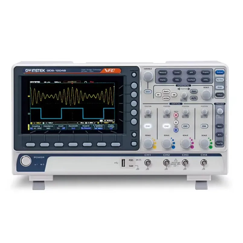 GW Instek GDS-1102B 100MHz Digital Storage Oscilloscope With Dual Channels  lexso