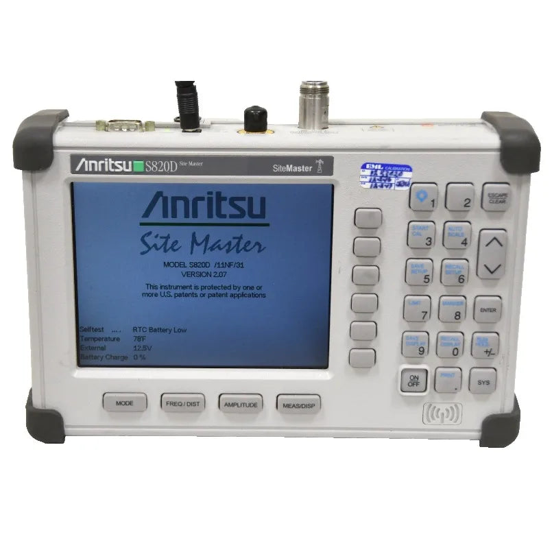 Anritsu SiteMaster S820D Broadband Cable & Antenna Analyzer Opt 11NF/31 Ver2.07     ytdi