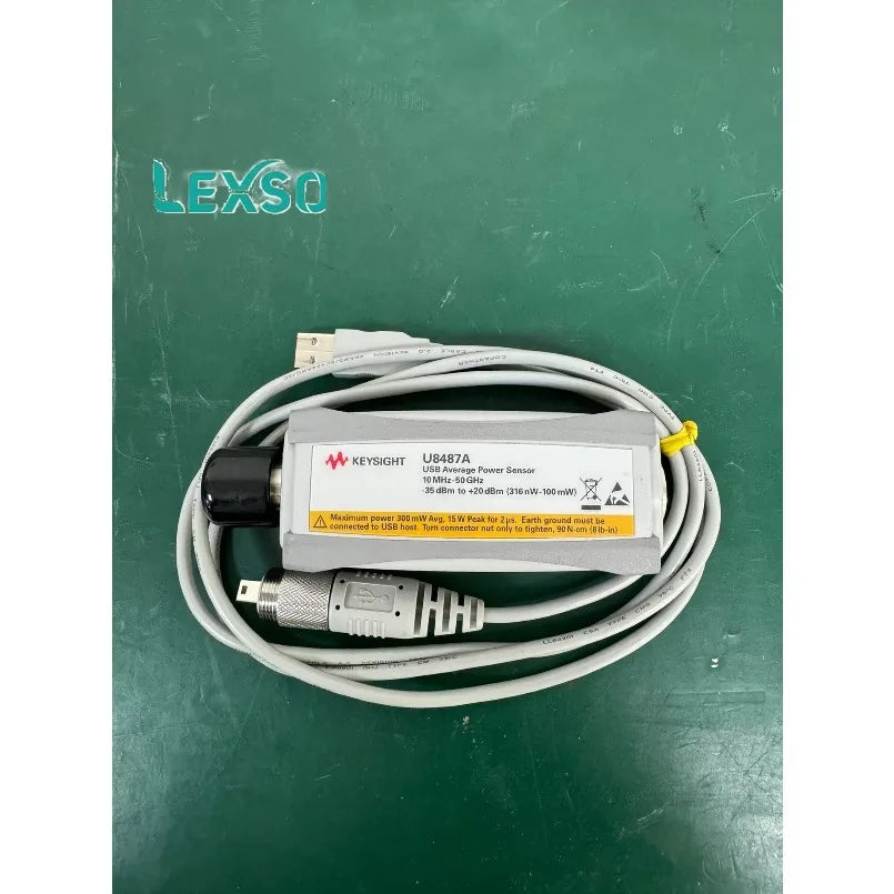 Keysight  U8487A DC  USB Thermocouple Power Sensor DC/10 MHz to 50 GHz, -35 DBM to +20 DBM, 900 Readings/s    lexso