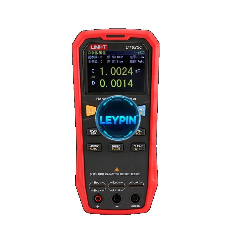 UNI-T HAND High Precision LCR Meter UT622A 10kHz UT622C UT622E 100kHz Longstanding Accurate and Convenient Measurement     lexso