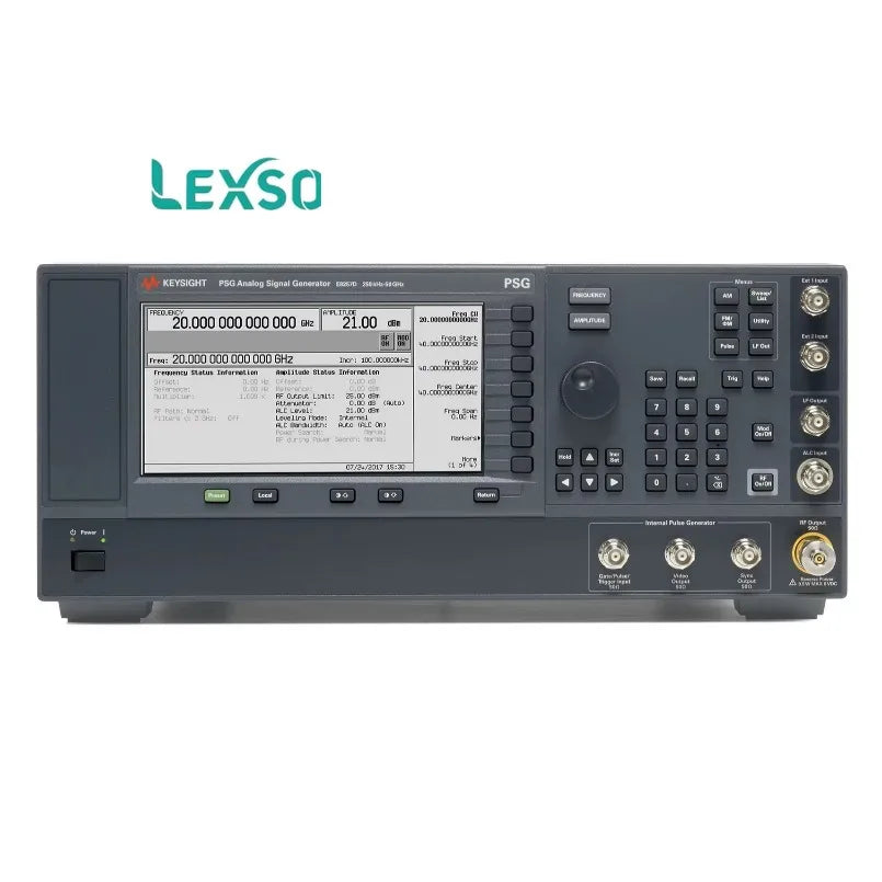 Keysight E8257D PSG Microwave Analog Signal Generator 100 KHz-67 GHz Low Phase Noise High Output RF & Microwave Source   lexso