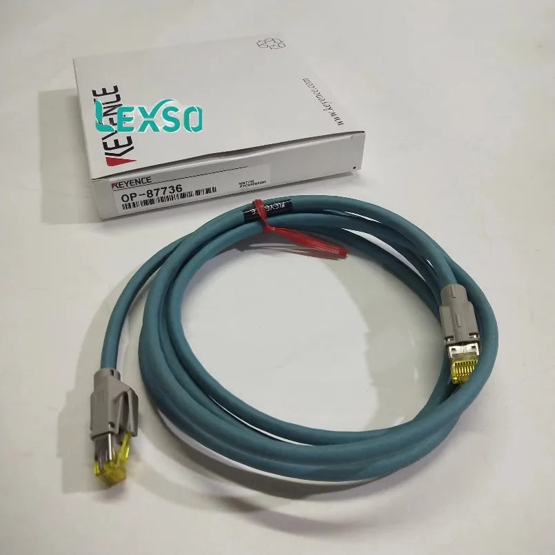 Keyence OP-87736 LJ-V7000 Inline Profile Measuring Instrument Ethernet Cable for LJ-V Connection ytdi