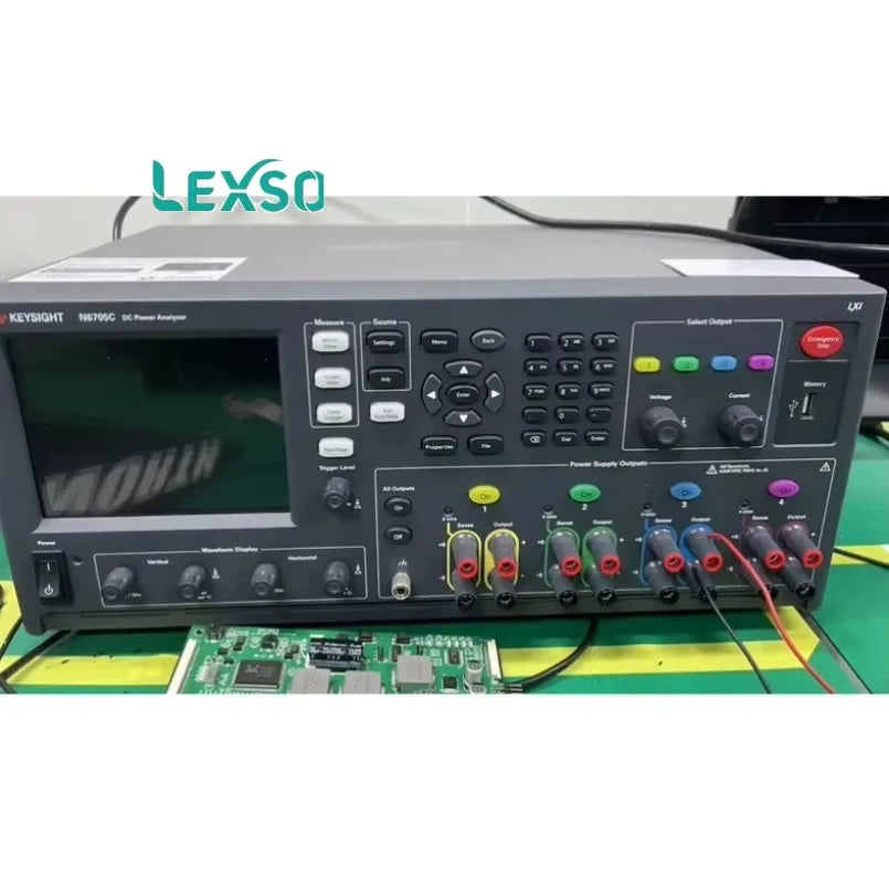 Keysight N6705C DC Power Analyzer With 2 Modules  Keysight 34450A lexso