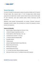 Siglent SSA3021X Plus Spectrum Analyzers EMI Pre Compatibility Testing Vector Network Analysis    ytdi