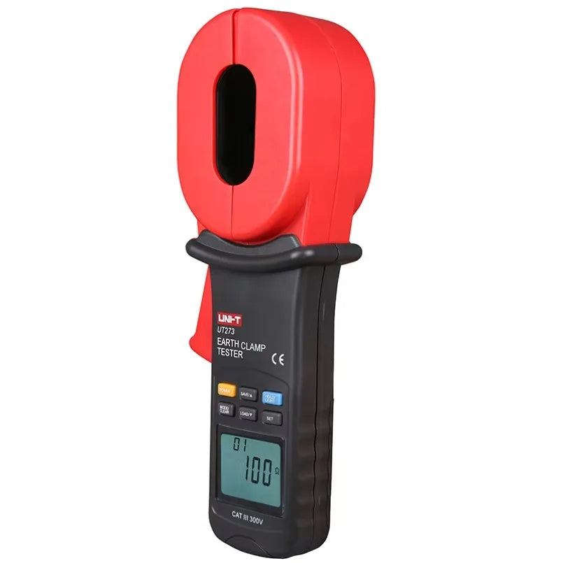 UNIT-T UT273+ Industrial Test Clamp Grounding Tester Clamp Meter Digital Resistance Meter Leakage Current Test Megohm Meter lexso