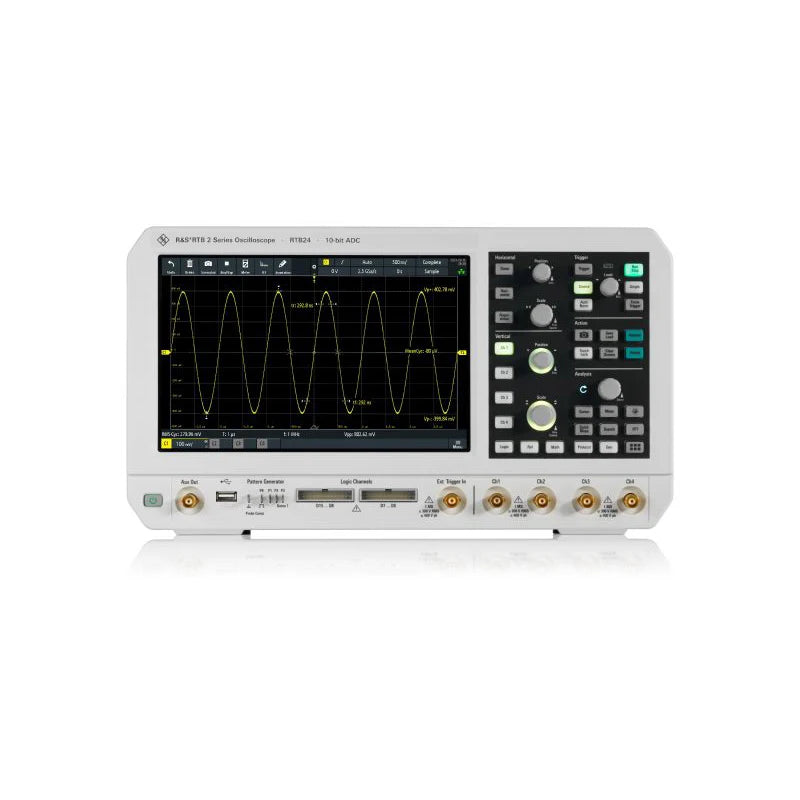 Rohde&Schwarz TTLTES R&S-RTB 2 Channel Oscilloscope with 70 MHz to 300 MHz Bandwidth and 10 Bit ADC Resolution