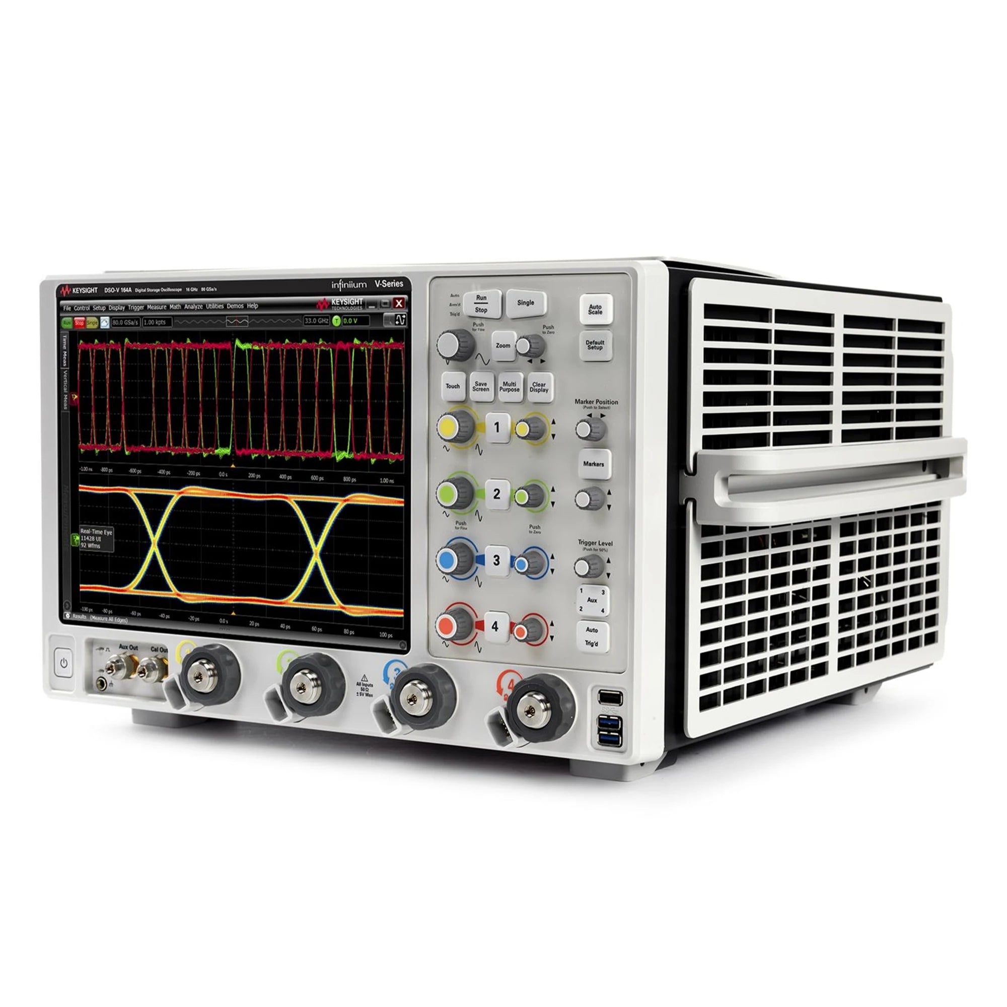 Keysight DSOV164A Infiniium V-Series Oscilloscope: 16 GHz, 4 Analog Channels