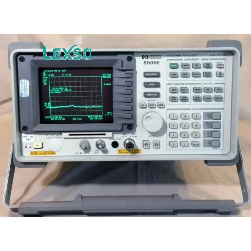 Keysight Used 8595E 9 KHz-6.5 GHz RF Spectrum Analyzer Opt. 041,130 (Agilent) Price Negotiable for Test Instruments lexso