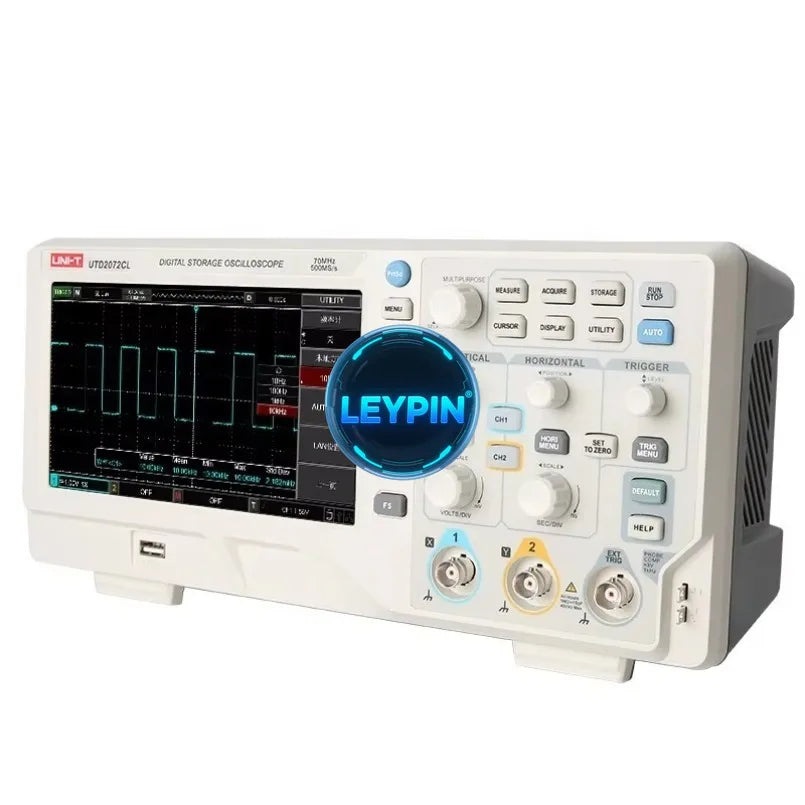 UNI-T Oscilloscope Digital UTD2072CL Digital Storage Oscilloscope 2 Channels Bandwidth 70MHz    lexso