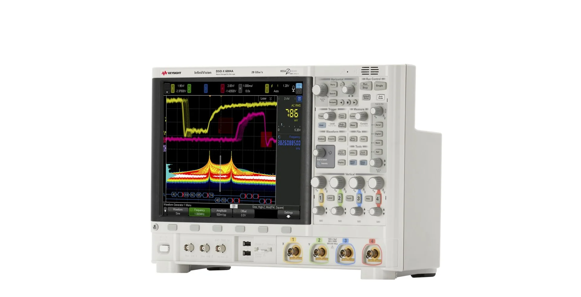 TTLTES KEYSIGHT DSOX6004A Oscilloscope 1 GHz 4 Analog Channels 20 GSa/s Sample Rate