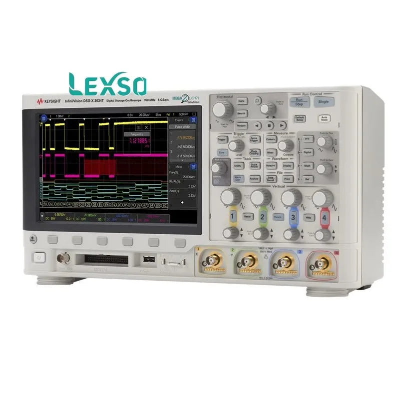 Keysight DSOX3034T Oscilloscope: 350 MHz, 4 Analog Channels lexso