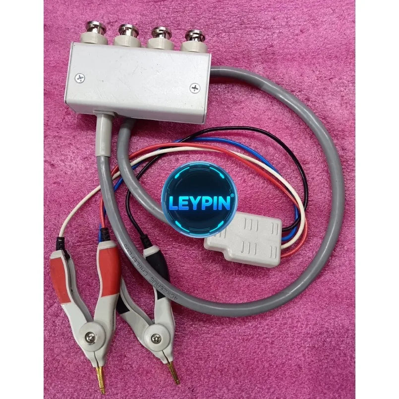 Tonghui TH26011CS 4-Terminal Insulated Locking Kelvin Test Cable Fits for TH2830 TH2831 TH2832 TH2523 Series    ytdi