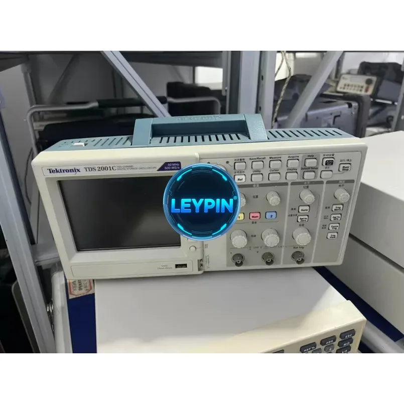 Tektronix TDS 2001C 50MHz 2CH Digital Oscilloscope Tested Signal Display     ytdi