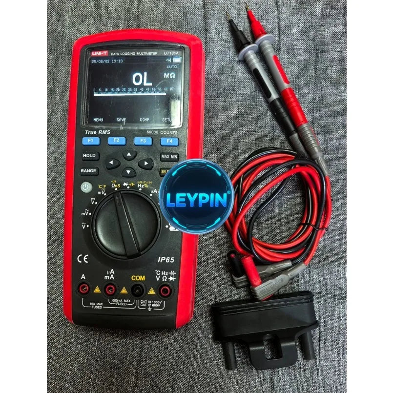 UT181A True RMS Datalogging Digital DMM Capacitance Temperature Meter WRe Chargeable Li Battery EU Plug   lexso