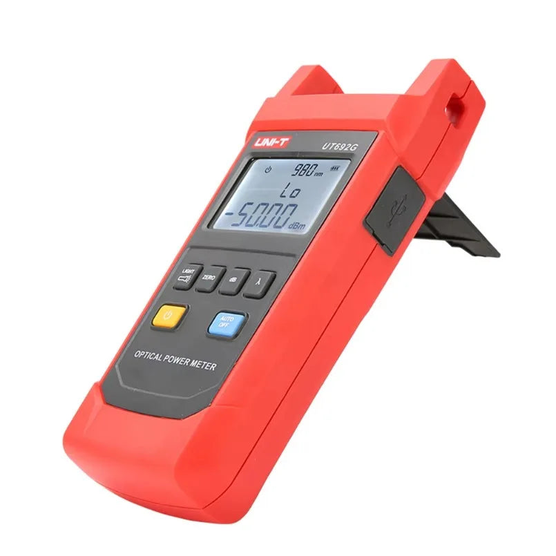 UNI-T UT692G Optical Power Meter Handheld Backlight Switch for Optical Cable Construction Maintenance Dustproof and Waterproof lexso