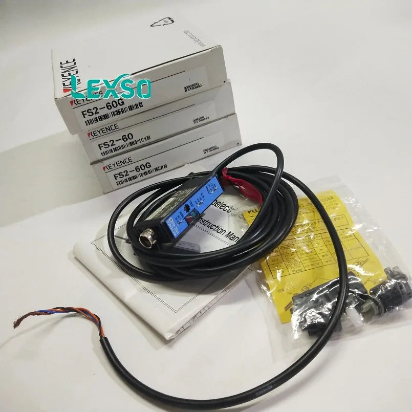 In Stock Brand New Original Keyence FS260 Fiber Am plifier, Cable Type, NPN FS2-60 lexso