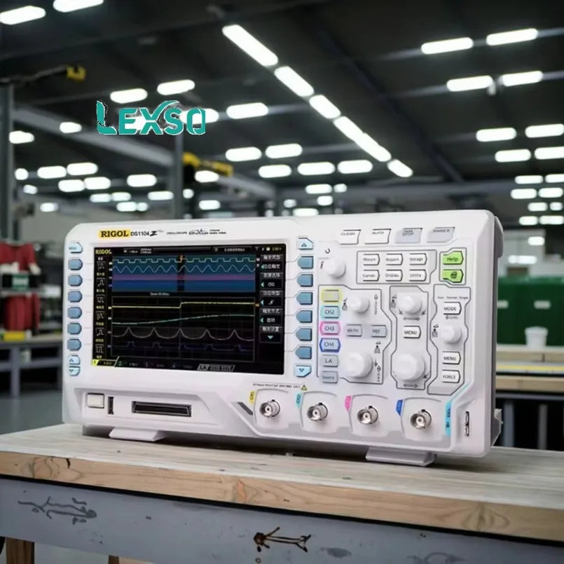 RIGOL DS1104Z-Plus 100MHz 4-Channel Digital Storage Oscilloscope 1GSa/s Sampling Rate Deep Memory lexso