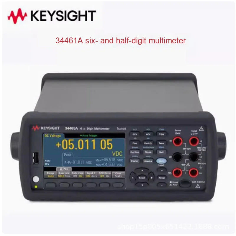 Keysight 34461A Digital Desktop High-Precision Multimeter Used 34460A/34465A Instrument for Measuring & Analysis