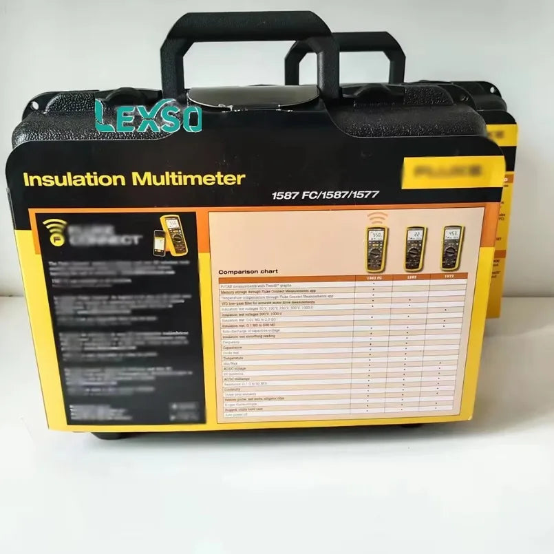 1587 2-in-1 Insulation Tester Multimeter 1587FC Insulation Multimeter the High-Performance 2-in-1 Insulation DMM  lexso