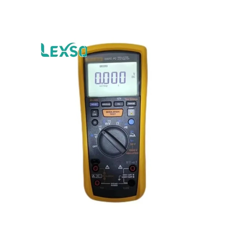 1587 2-in-1 Insulation Tester Multimeter 1587FC Insulation Multimeter the High-Performance 2-in-1 Insulation DMM  lexso