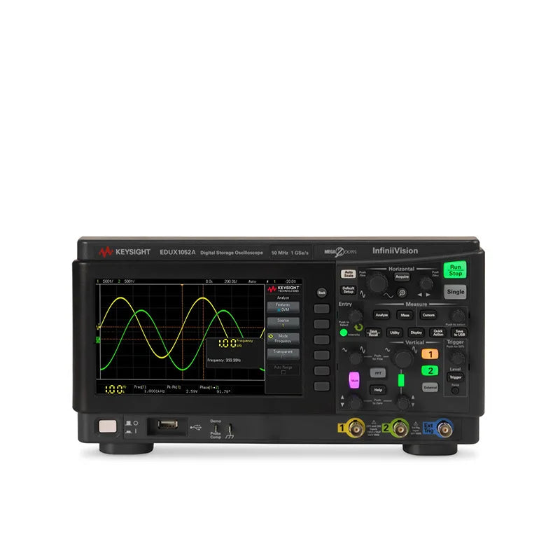 Keysight EDUX1052A 50 MHz Oscilloscope 2 Analog Channels Electronic Measuring Instrument
