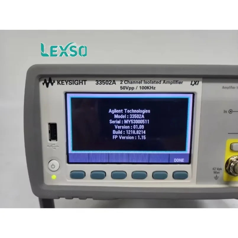 used KEYSIGHT/Agilent 33502A Isolated Amplifier, 2 Channel   lexso