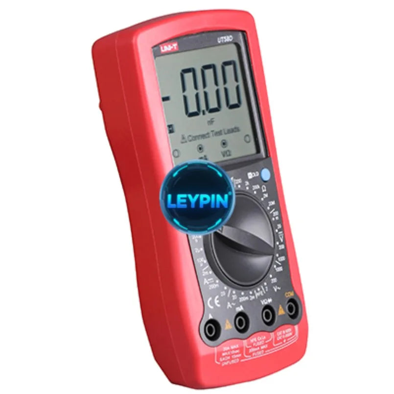 UNI-T UT58D 2000 Display Count Inductance Measurement General Pocket Mini Multimeter Tester Multimeter Digital     lexso