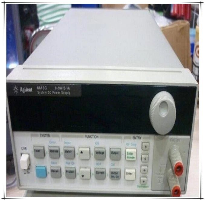 Used Agilent Keysight 6613C DC Regulated Power Supply 50V