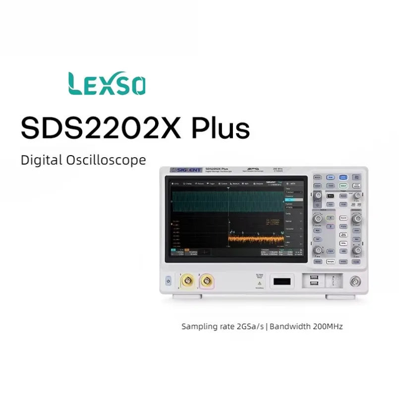 Siglent Dual-channel digital oscilloscope SDS2072/2102/2202X Plus  lexso