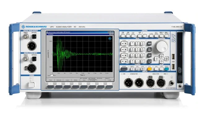 Rohde & Schwarz UPV Audio Analyzer Compact Instrument for All Audio Measurements