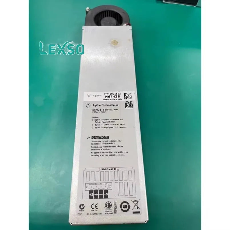 KEYSIGHT N6743B PROGRAMABLE DC POWER MODULE  lexso