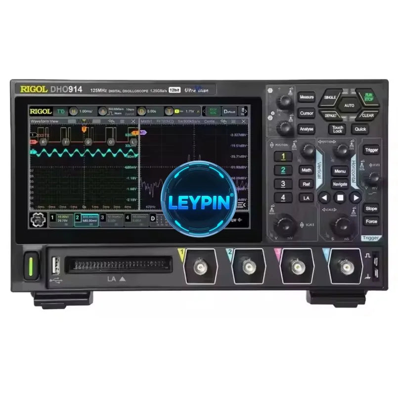 RIGOL DHO914S 125MHz 12-bit 4-Channel Digital Oscilloscope with 1.25GSa/s Sampling Rate and Ultra-Deep Memory  lexso