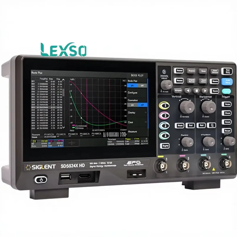 SIGLENT SDS804X HD Compact Low-Noise Quad-Channel Digital Oscilloscope with High Vertical Resolution lexso