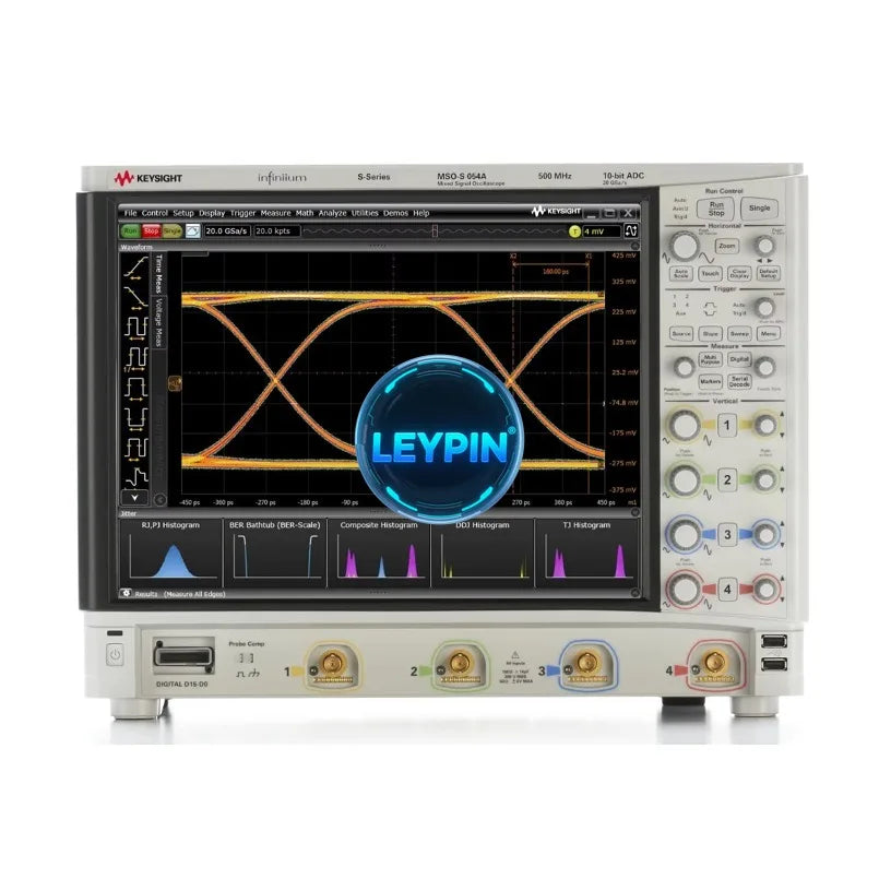Keysight MSOS054A HD Oscilloscope: 500 MHz, 4 Analog and 16 Digital Channels Maximum Memory Depth 8 Million ytdi