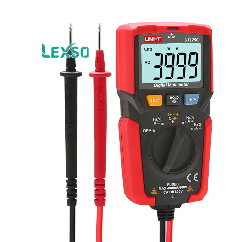 UNI-T UT125C 600V Parts of a Digital Multimeter China Multimeter Digital Multimeter Price    ytdi