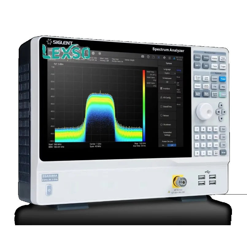 Siglent Spectrum Analyzer Ssa5085A Network Analyzer With A Frequency Range Of 9 Khz To 26.5 Ghz  lexso