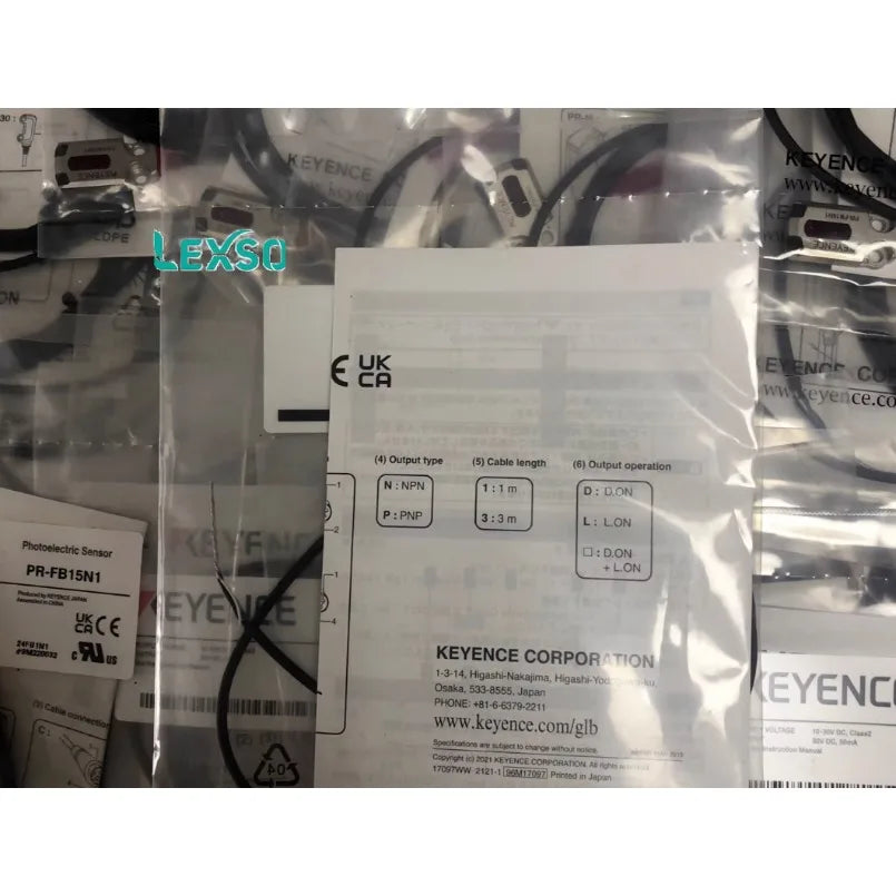 In Stock PR-FB15N1 New Original Keyence Self-contained Miniature Photoelectric Sensor lexso   ytdi