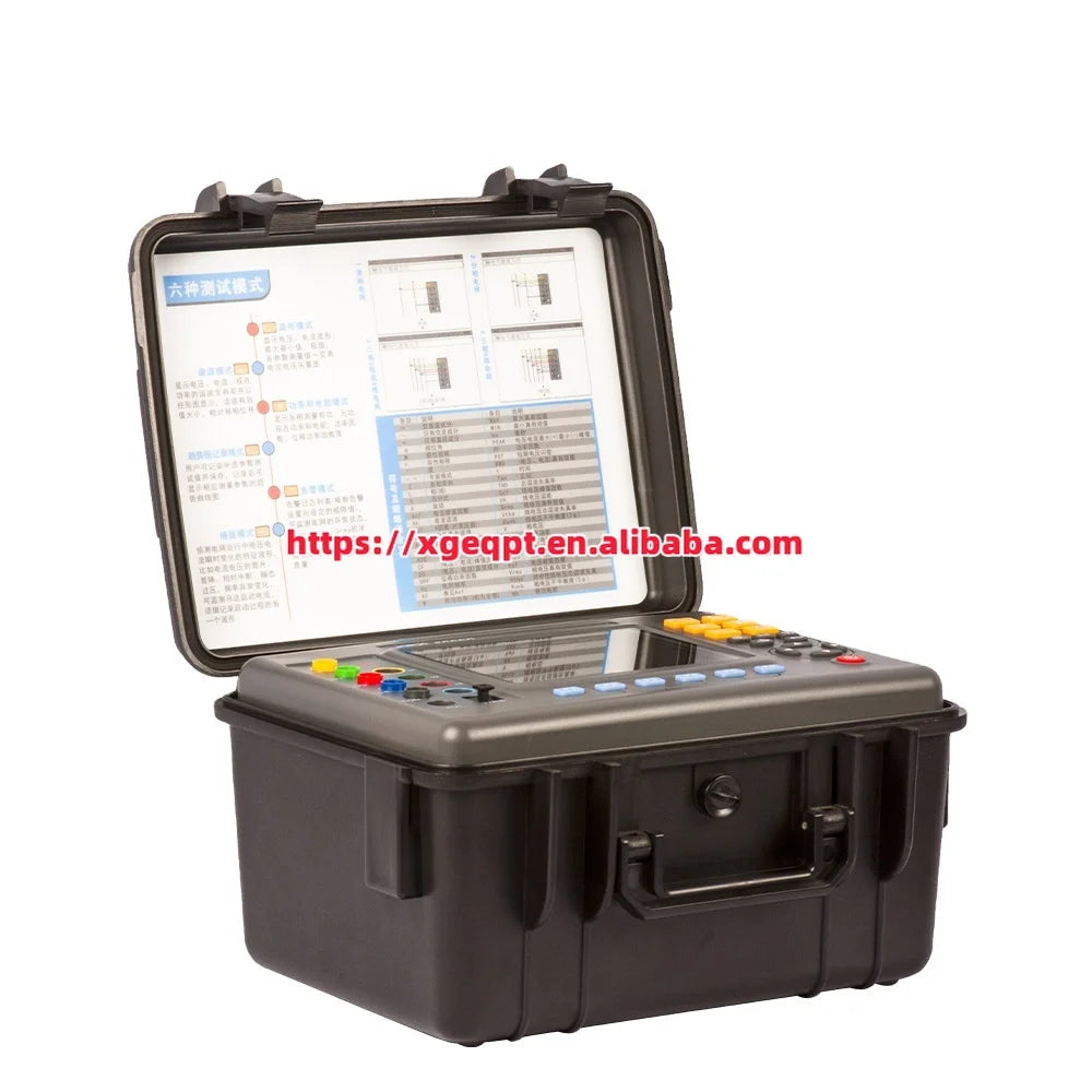 VICTOR 5000B Digital Power Quality Analyzer 8mm Clamp About 10 Hours 4 Channel Voltage Current   ytdi