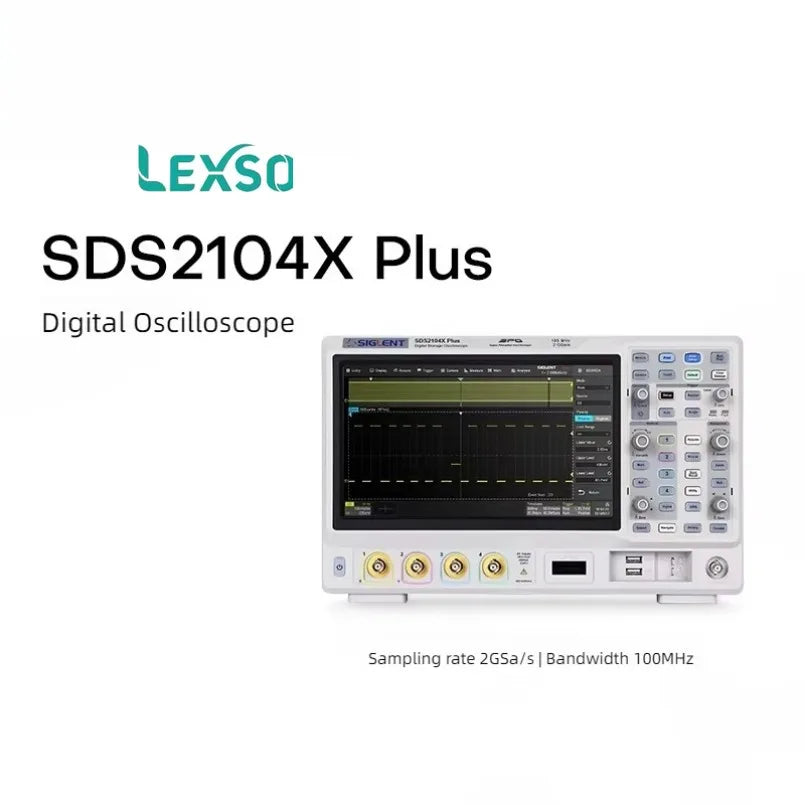 Siglent Four Channel Digital Oscilloscope SDS2074/2104/2204/2354/2504X Plus  lexso